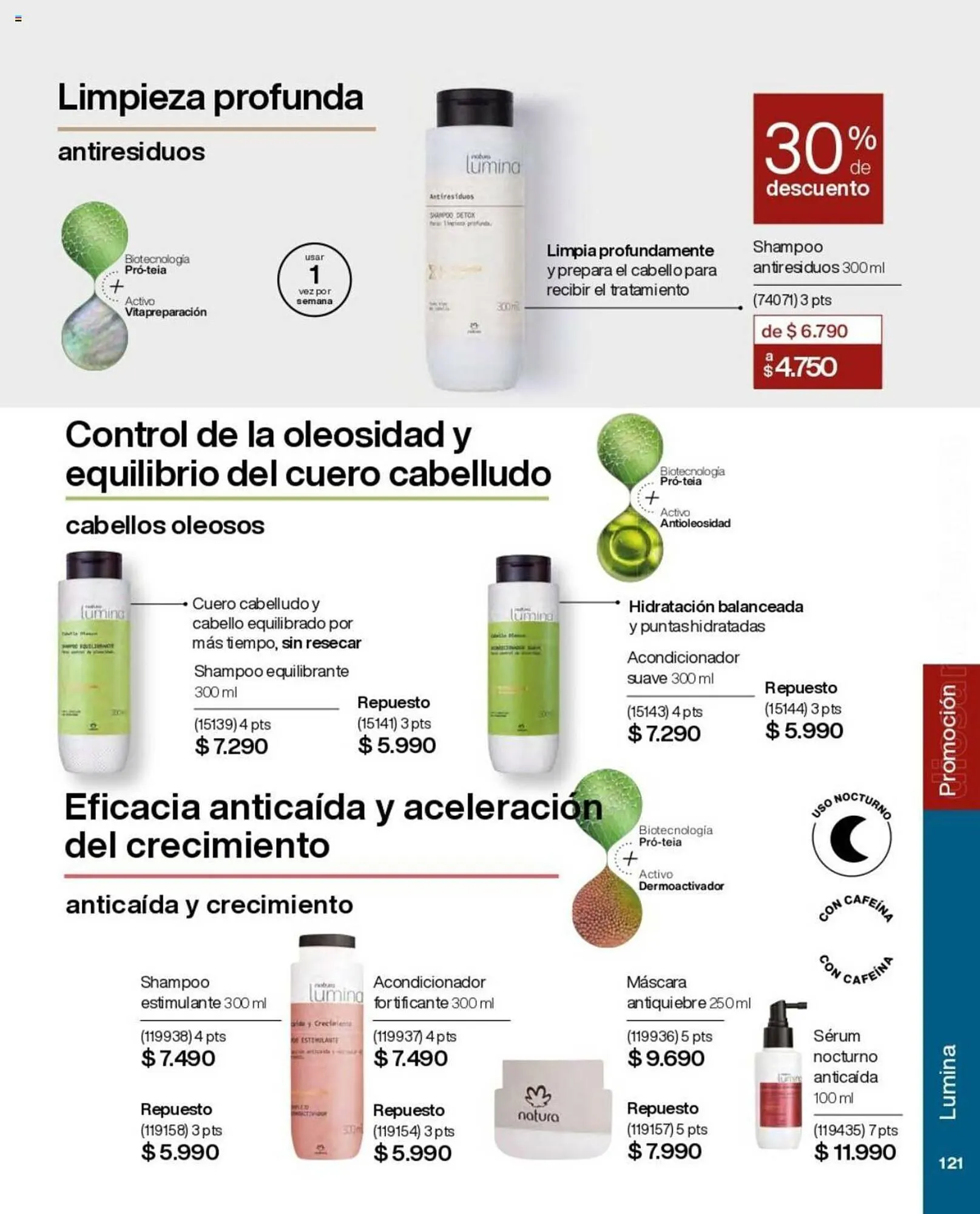 Catálogo de Catálogo Natura 1 de julio al 31 de octubre 2023 - Página 121