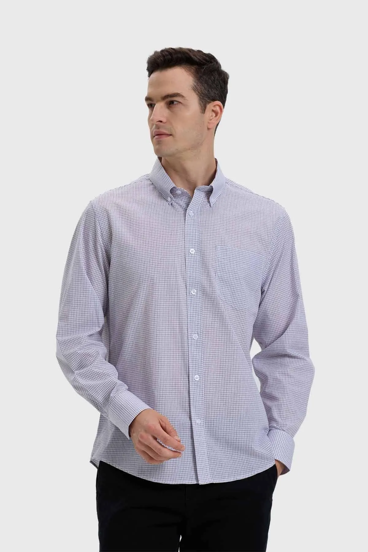 Camisa Hombre Fantasía Blanco