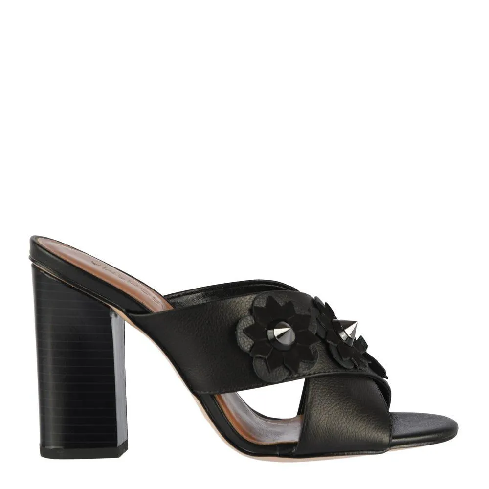 Karmele sandalia taco negro