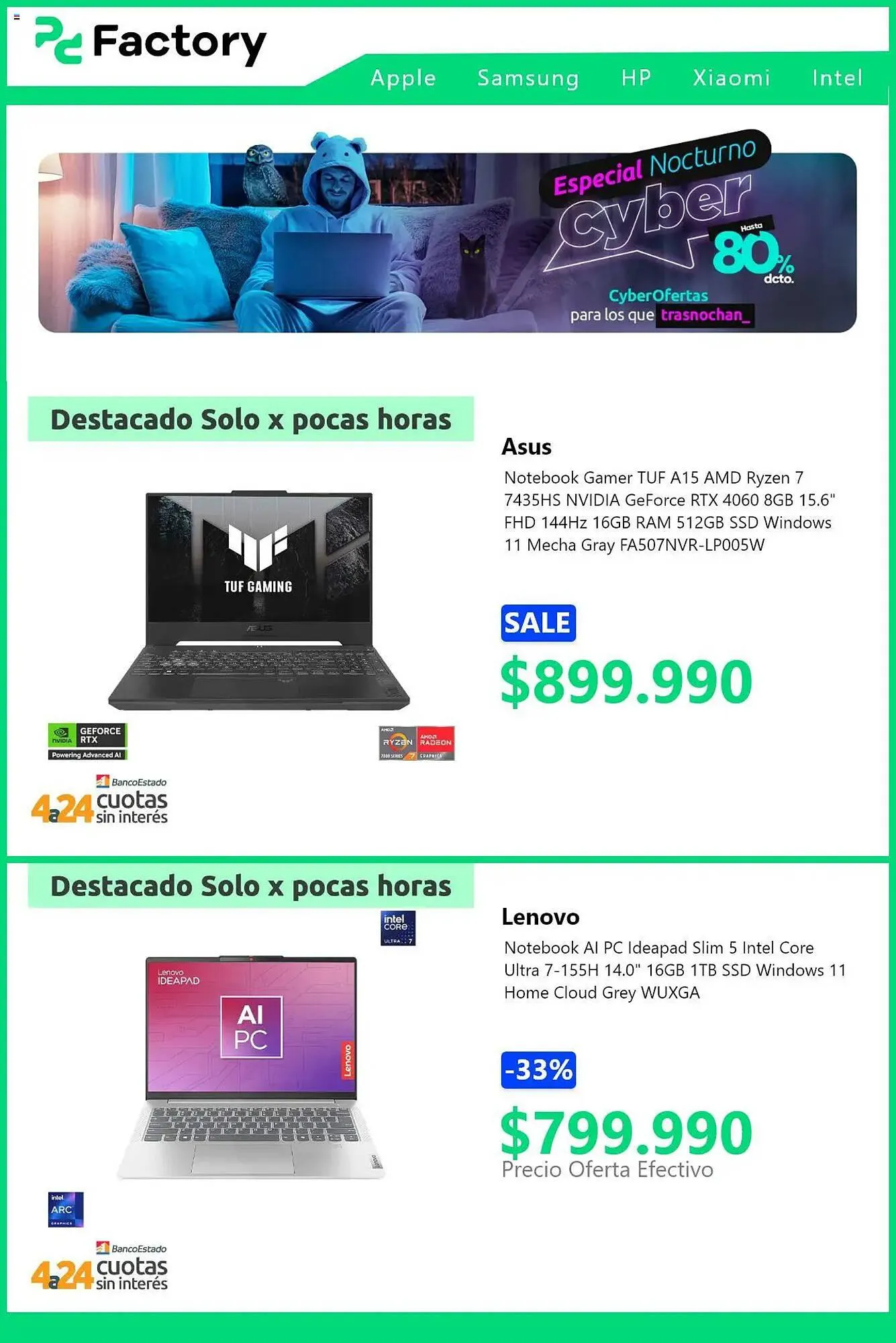 Catálogo de Catálogo PC Factory 2 de octubre al 9 de octubre 2025 - Página 2