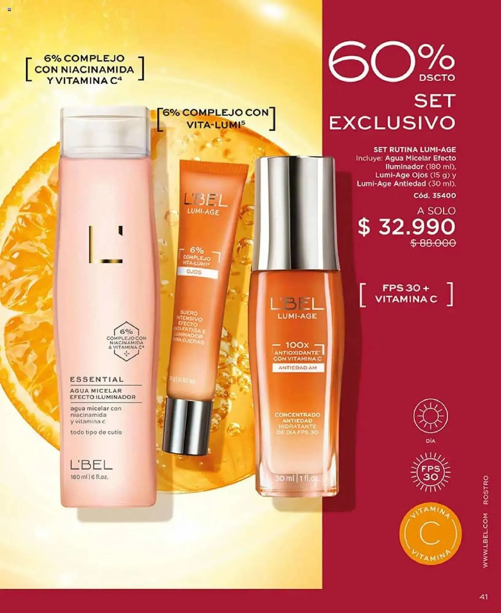 Catálogo de Catálogo L'Bel 14 de octubre al 1 de noviembre 2025 - Página 41