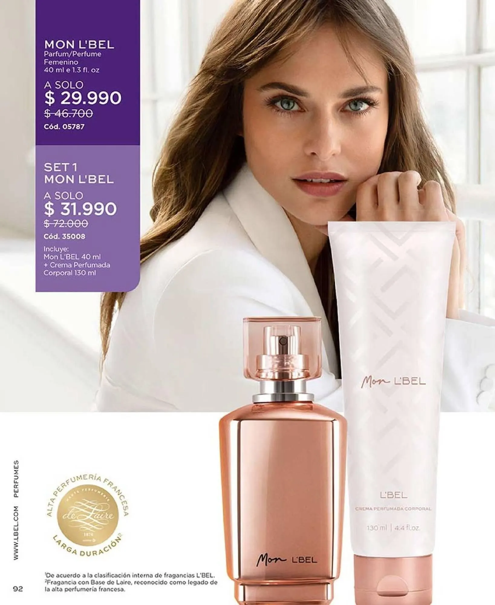 Catálogo de Catálogo L'Bel 17 de diciembre al 28 de febrero 2026 - Página 92