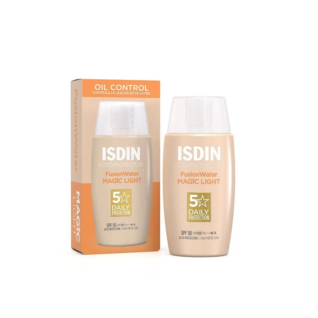 Isdin Protector Solar Fusion Water Magic Color Light SPF50 50ml
