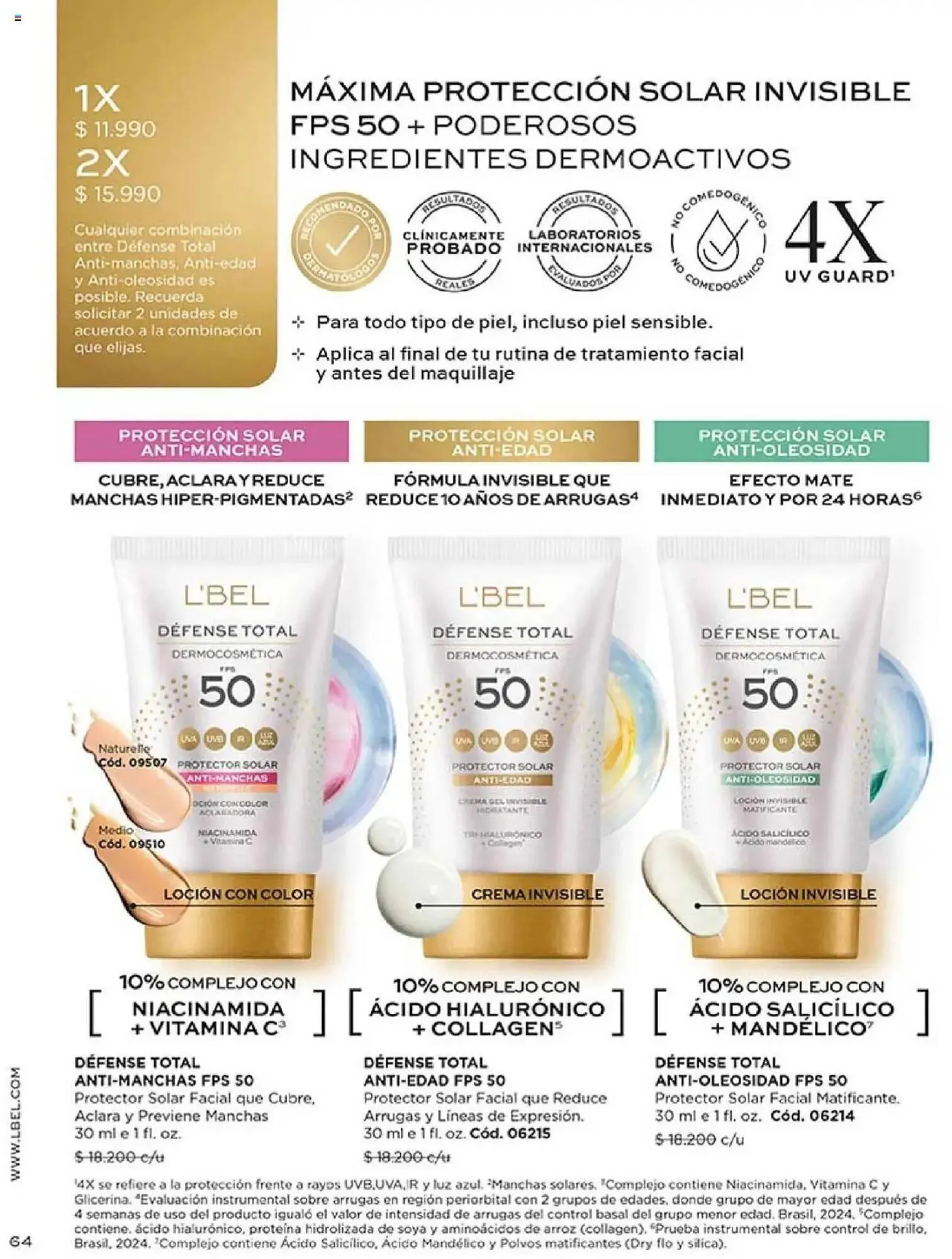 Catálogo de Catálogo L'Bel 14 de octubre al 1 de noviembre 2025 - Página 64