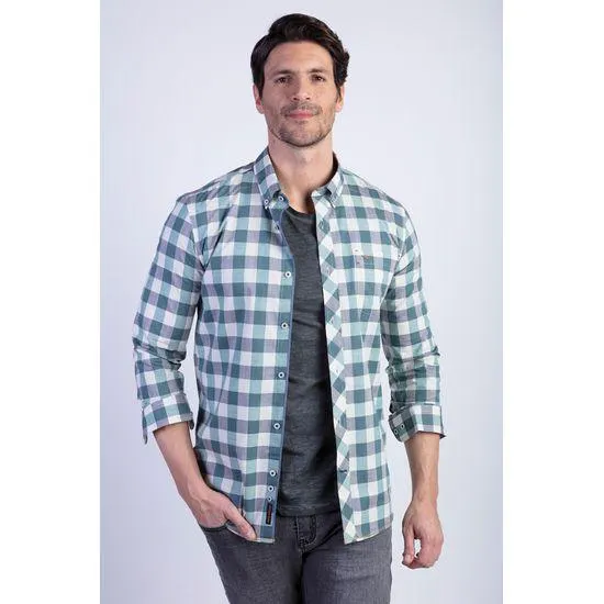 CAMISA CHECK COLORADO FJ