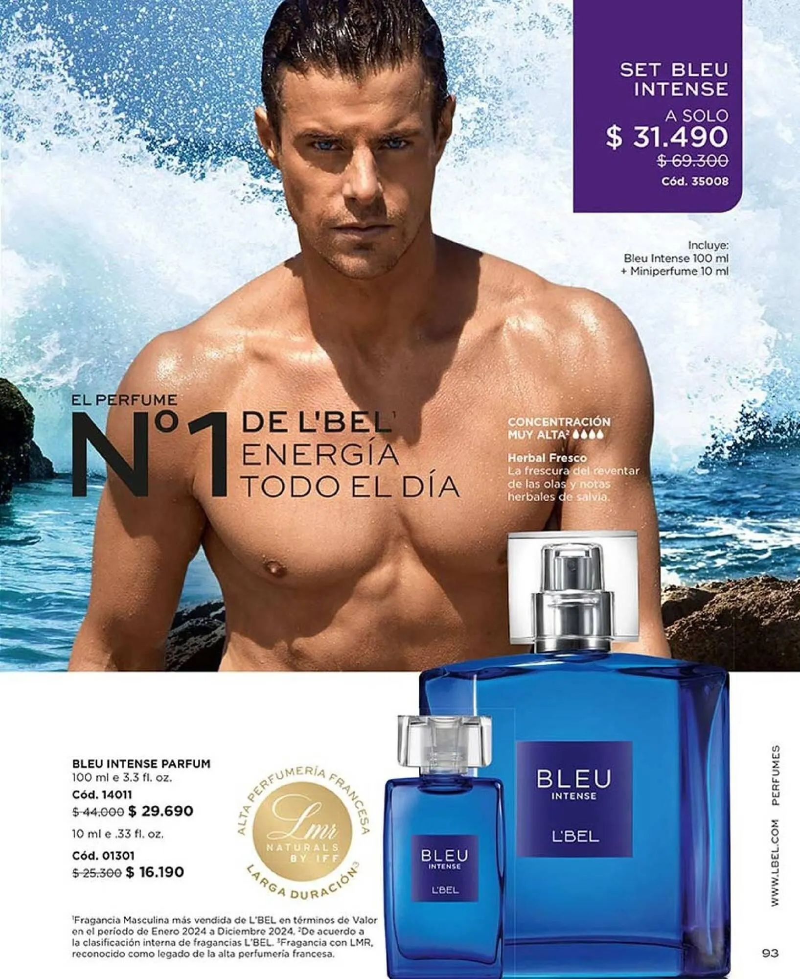 Catálogo de Catálogo L'Bel 6 de octubre al 31 de octubre 2025 - Página 93