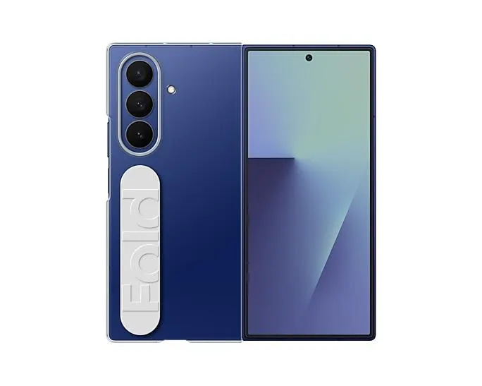 Carcasa transparente Galaxy Z Fold7 con agarre