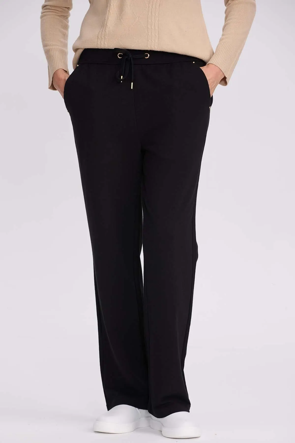 Pantalón Buzo Mujer Clásico Negro