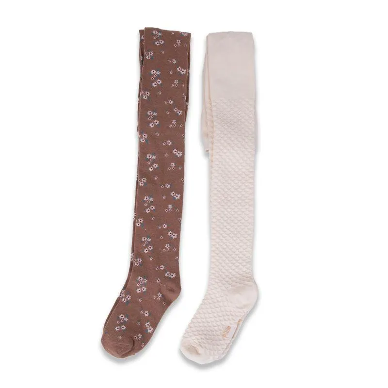 Pack 2 Pzas Panty Bebé Niña Multicolor