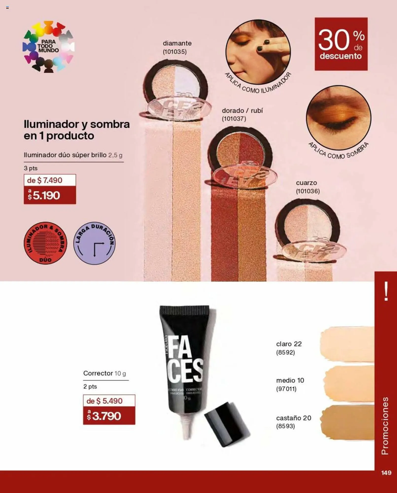 Catálogo de Catálogo Natura 1 de septiembre al 30 de septiembre 2023 - Página 149