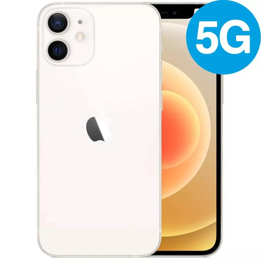 Celular Reacondicionado iPhone 12 Mini 64GB - Blanco - 12MINIWHITE64GBAB