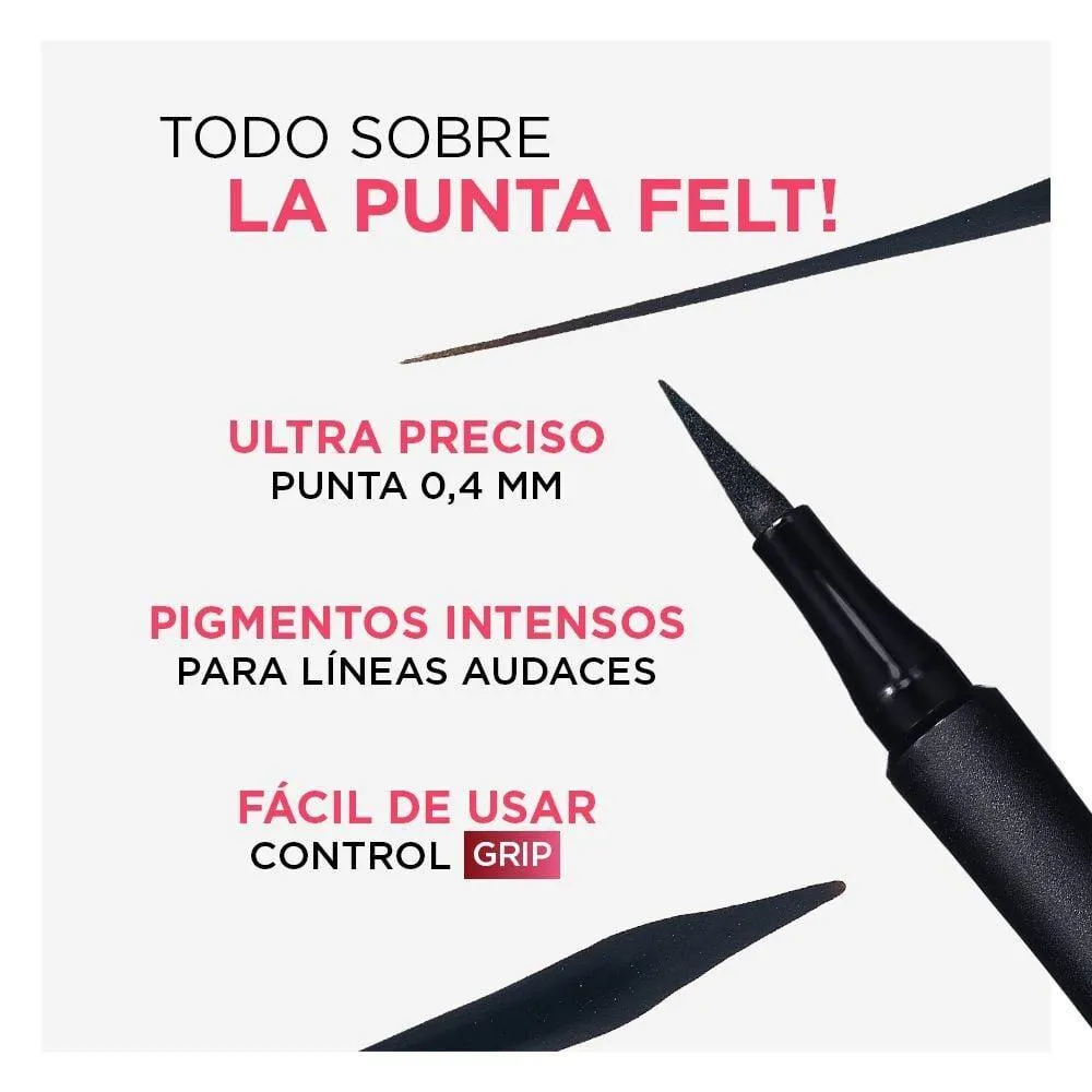 Delineador Infallible Precision Felt 01 Black