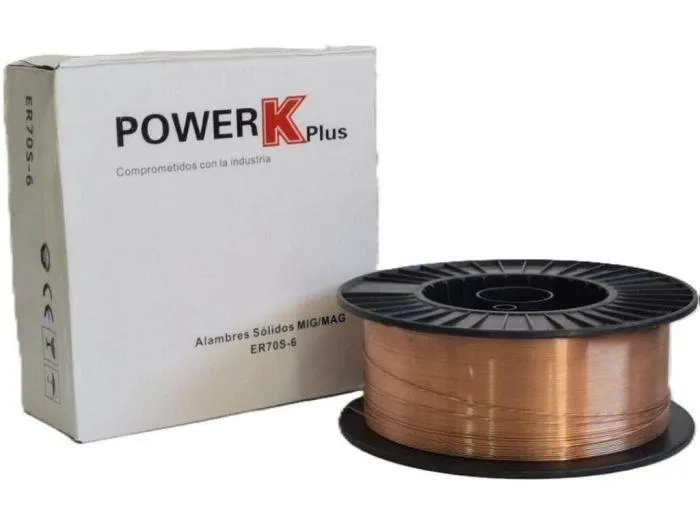 Alambre Sólido Power K Plus ER70S6 1,2MM