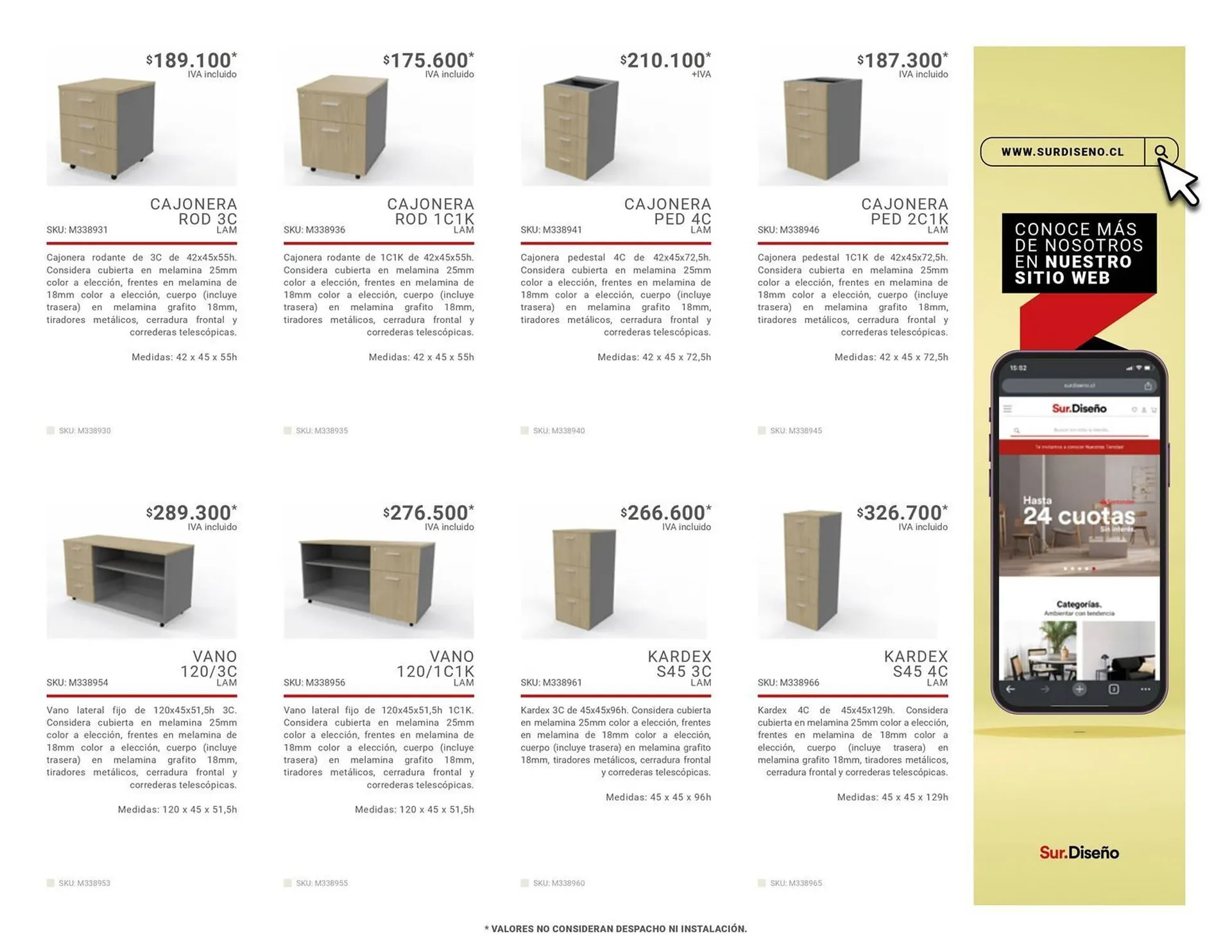 Catálogo de Catálogo Sur Diseño 27 de enero al 1 de enero 2026 - Página 52