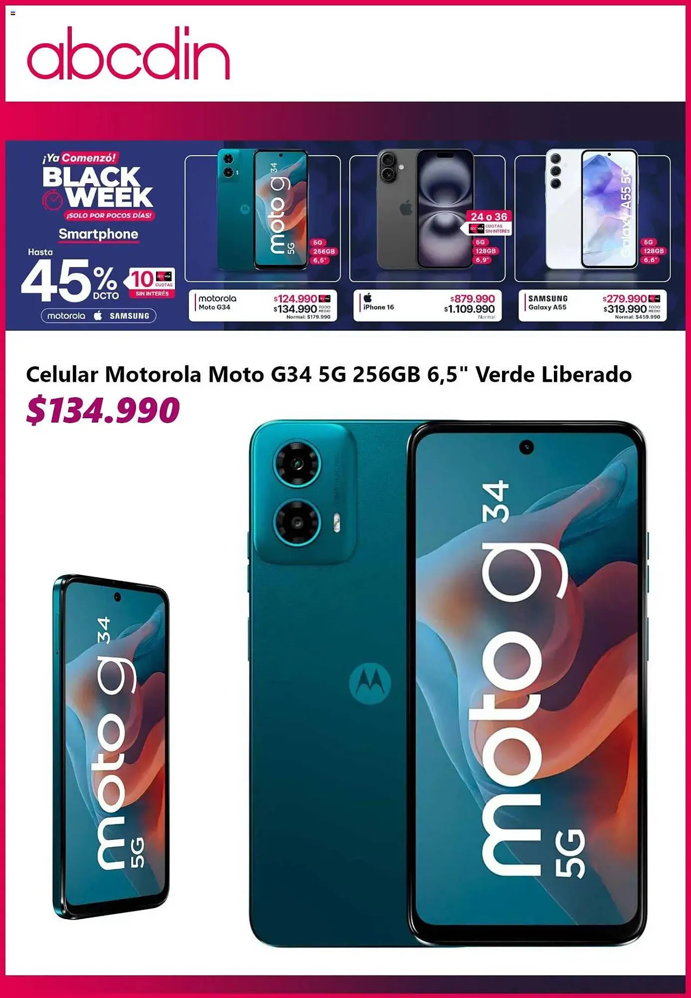 Catálogo de Catálogo Abcdin 29 de noviembre al 2 de diciembre 2024 - Página 3