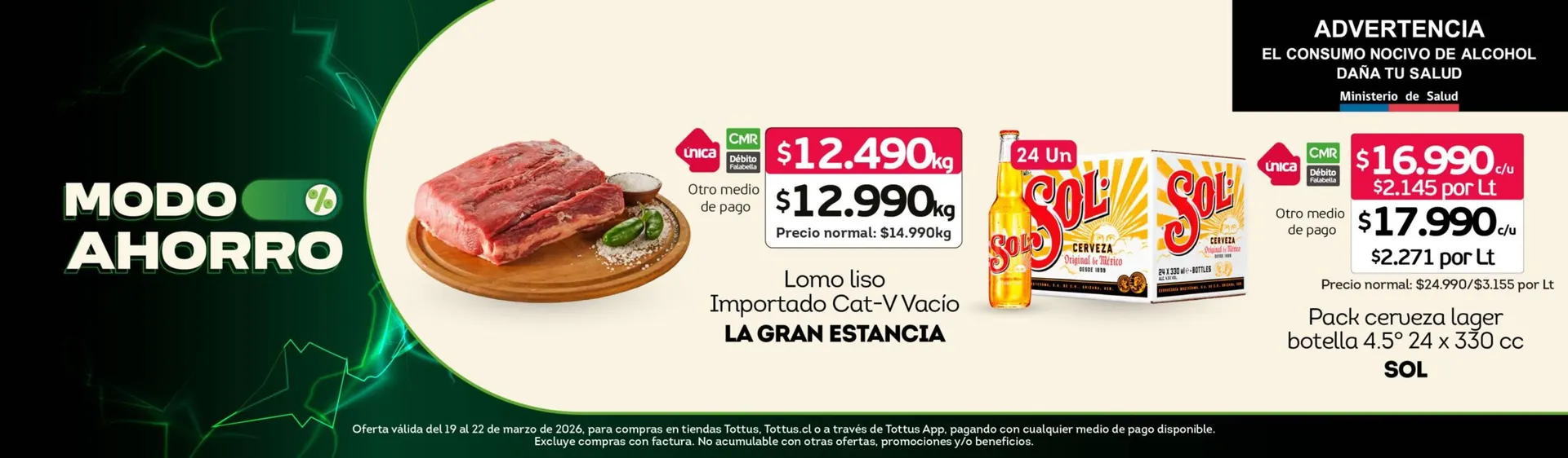 Catálogo de Catálogo Tottus 19 de marzo al 22 de marzo 2026 - Página 1