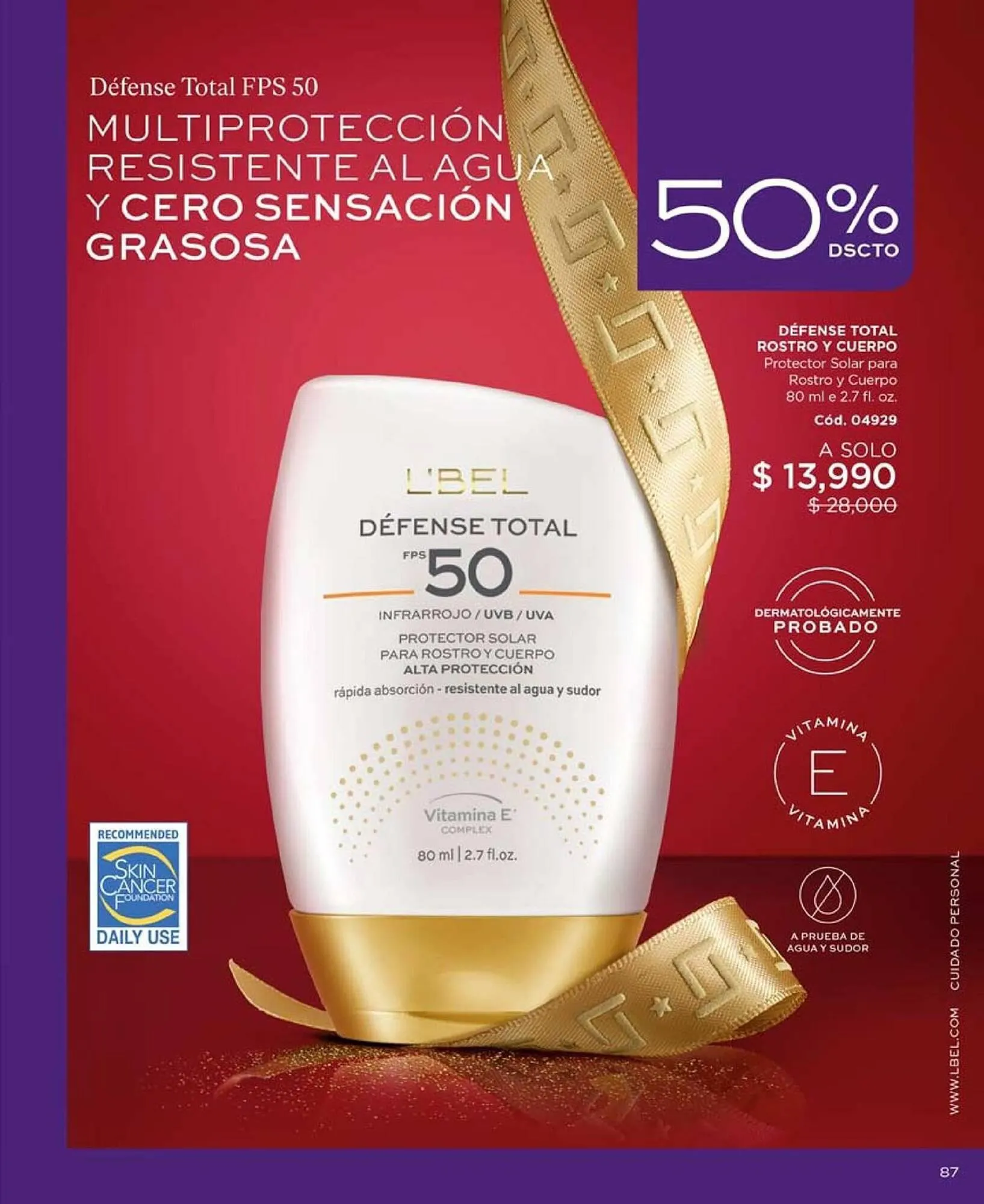 Catálogo de Catálogo L'Bel 19 de octubre al 2 de noviembre 2023 - Página 86