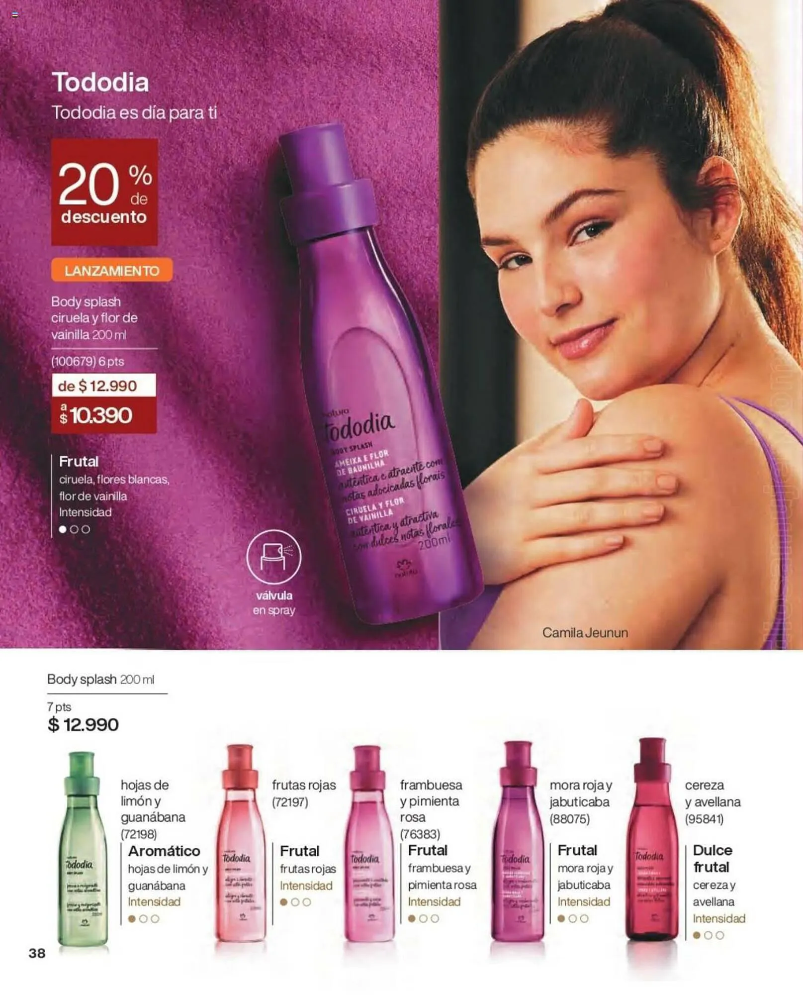 Catálogo de Catálogo Natura 1 de julio al 31 de octubre 2023 - Página 38