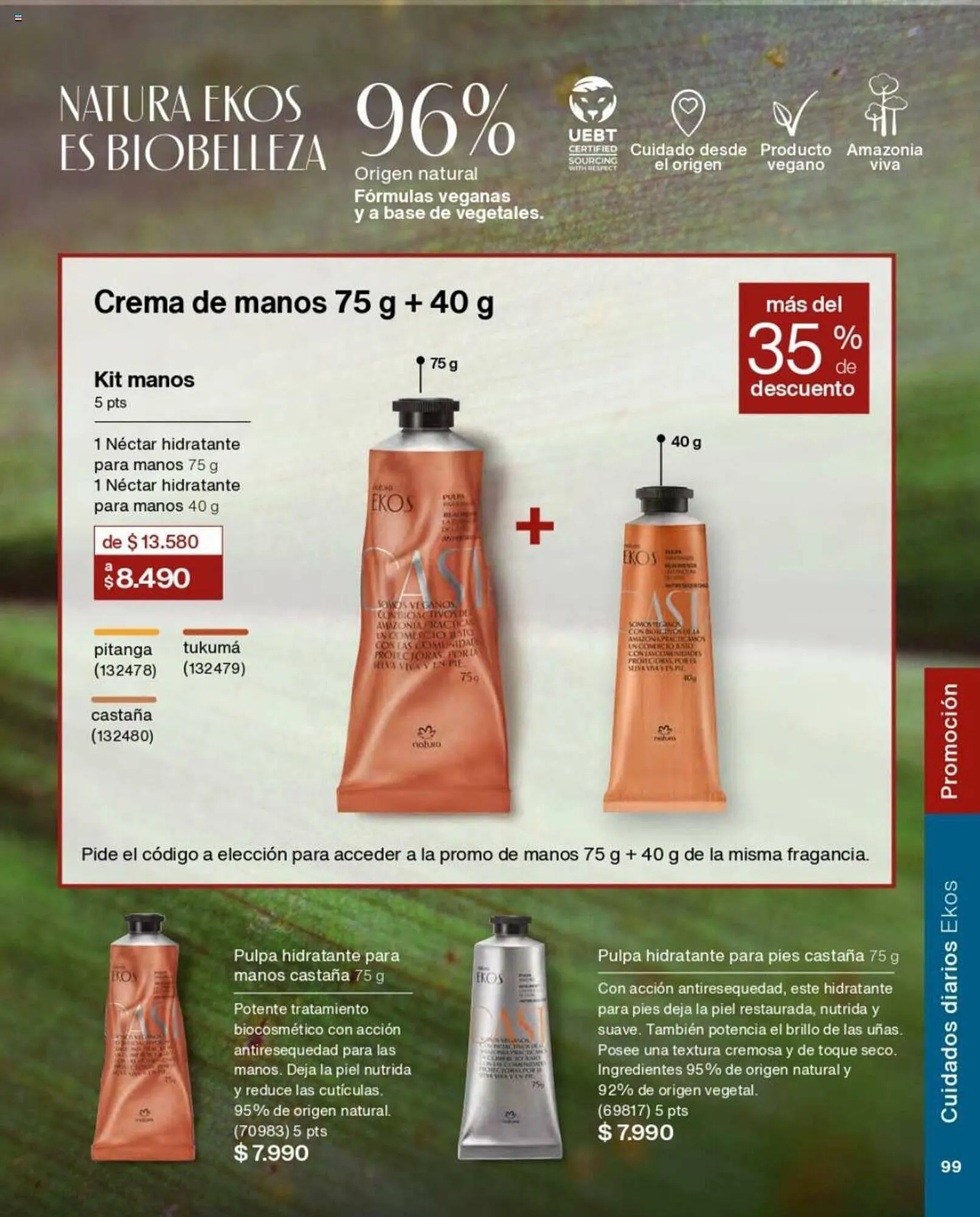 Catálogo de Catálogo Natura 1 de septiembre al 30 de septiembre 2023 - Página 99