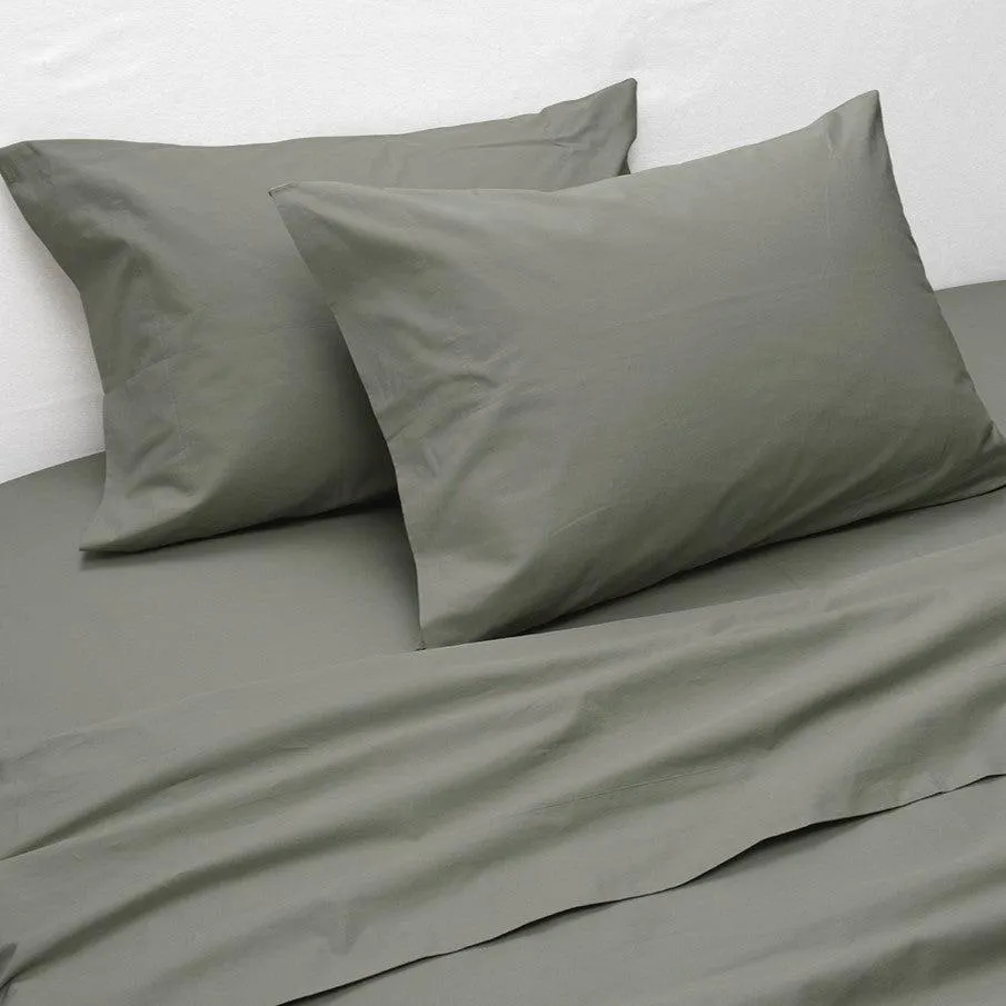 Sábana 400 Hilos Percale 2 Plazas Verde