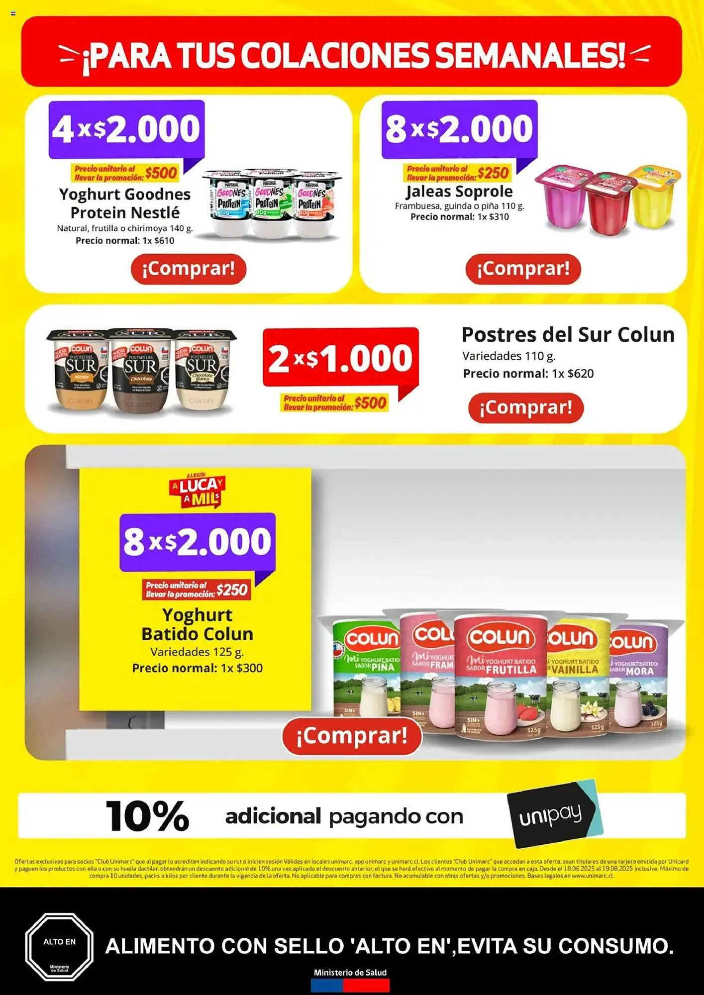 Catálogo de Catálogo Unimarc 18 de junio al 19 de agosto 2025 - Página 2