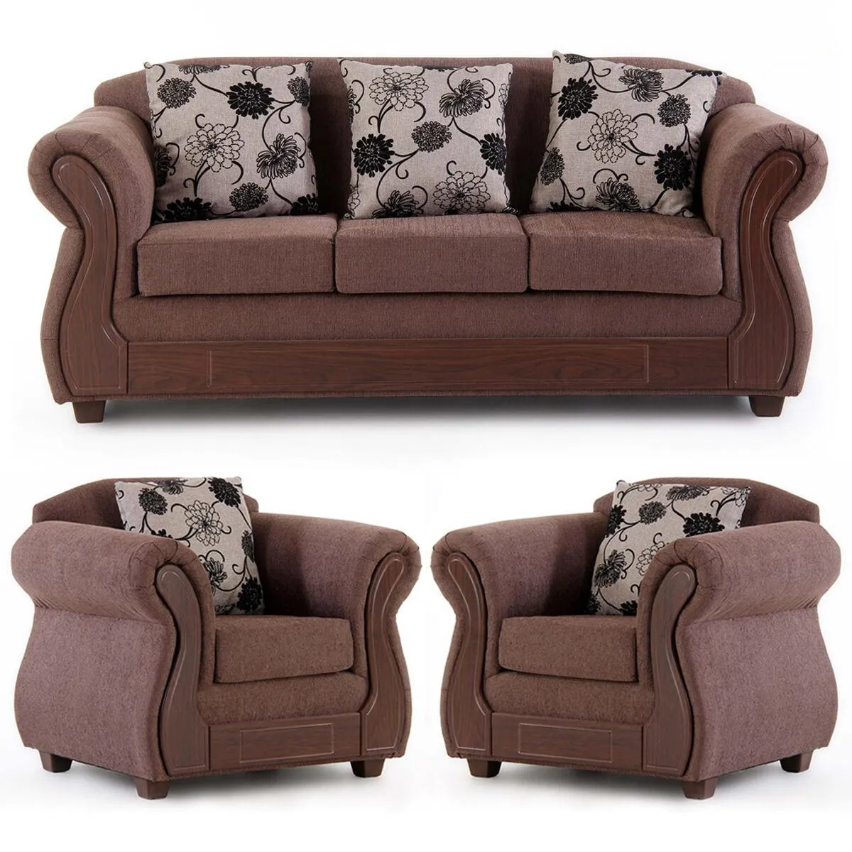 Juego de Living Kea Milano 3-1-1