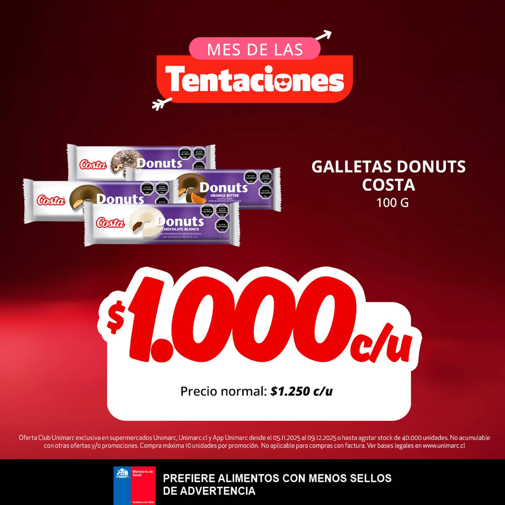 Catálogo de Catálogo Unimarc 11 de noviembre al 6 de diciembre 2025 - Página 1