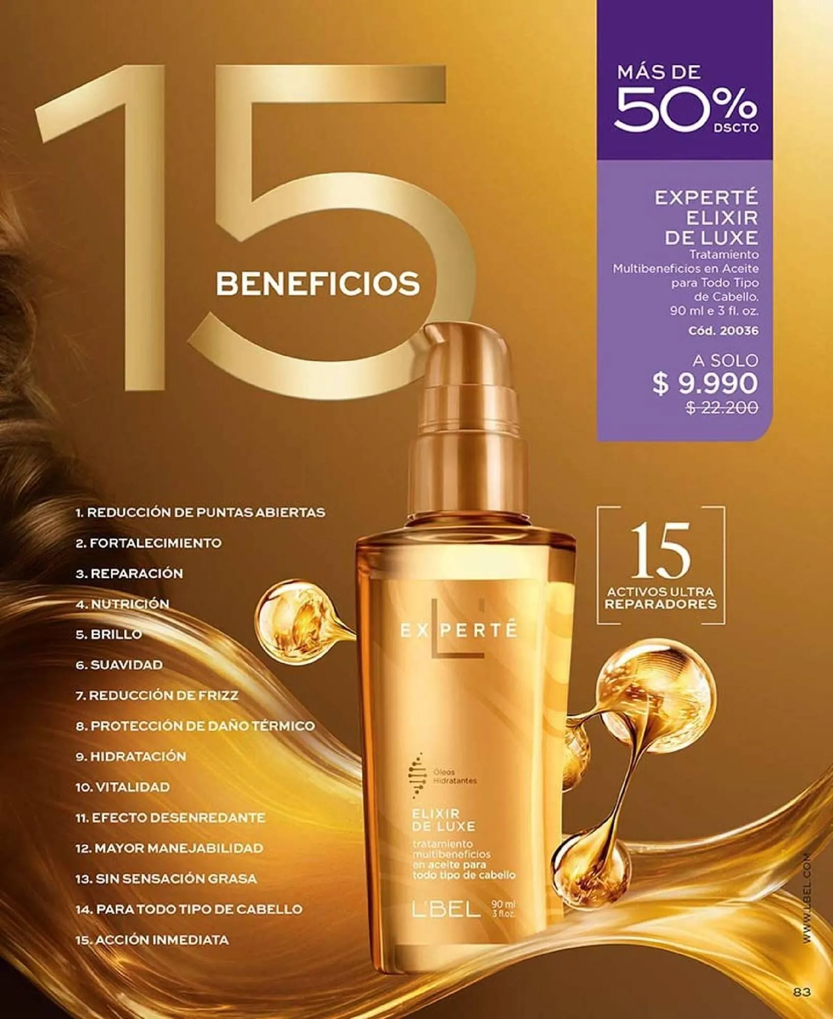 Catálogo de Catálogo L'Bel 6 de octubre al 31 de octubre 2025 - Página 83