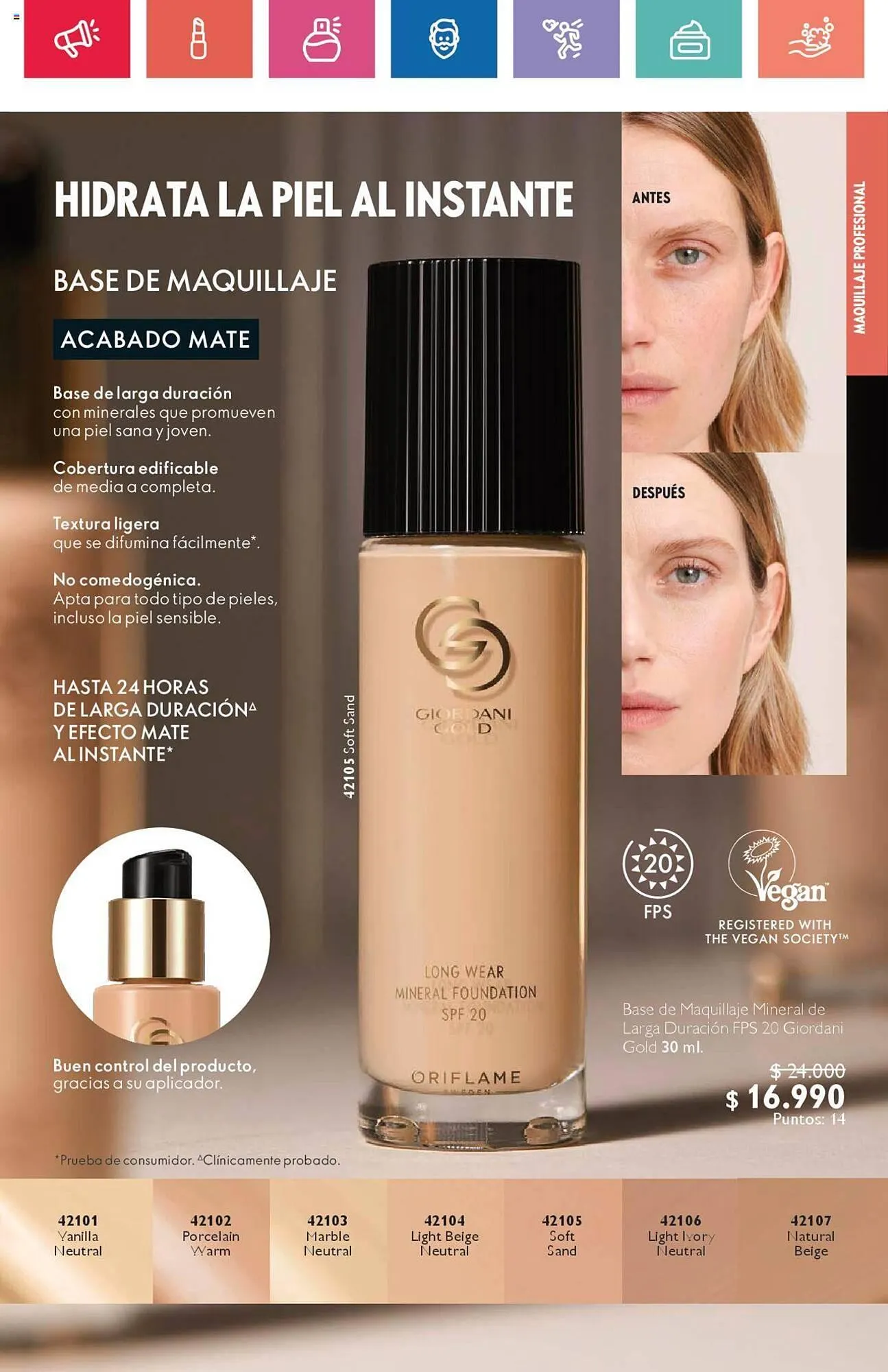 Catálogo de Catálogo Oriflame 28 de septiembre al 18 de octubre 2024 - Página 25