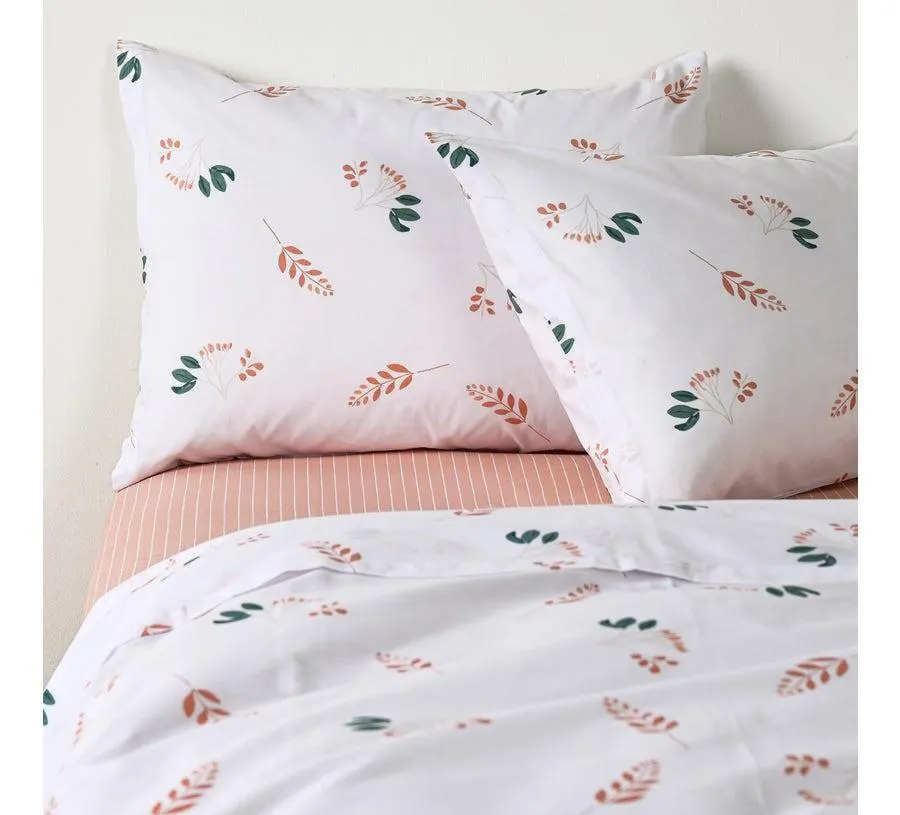 Sábanas 2 Plazas 144 Hilos Ninfa Rosa