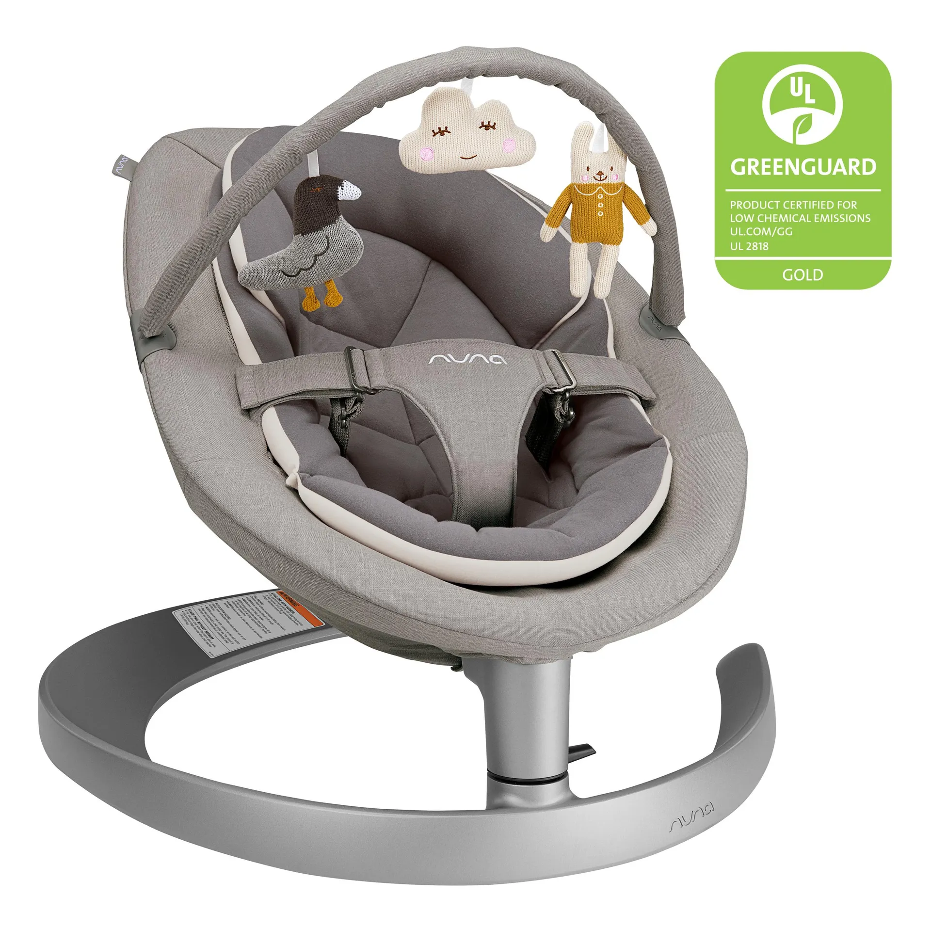 Baby Bouncer Leaf Grow Quartz