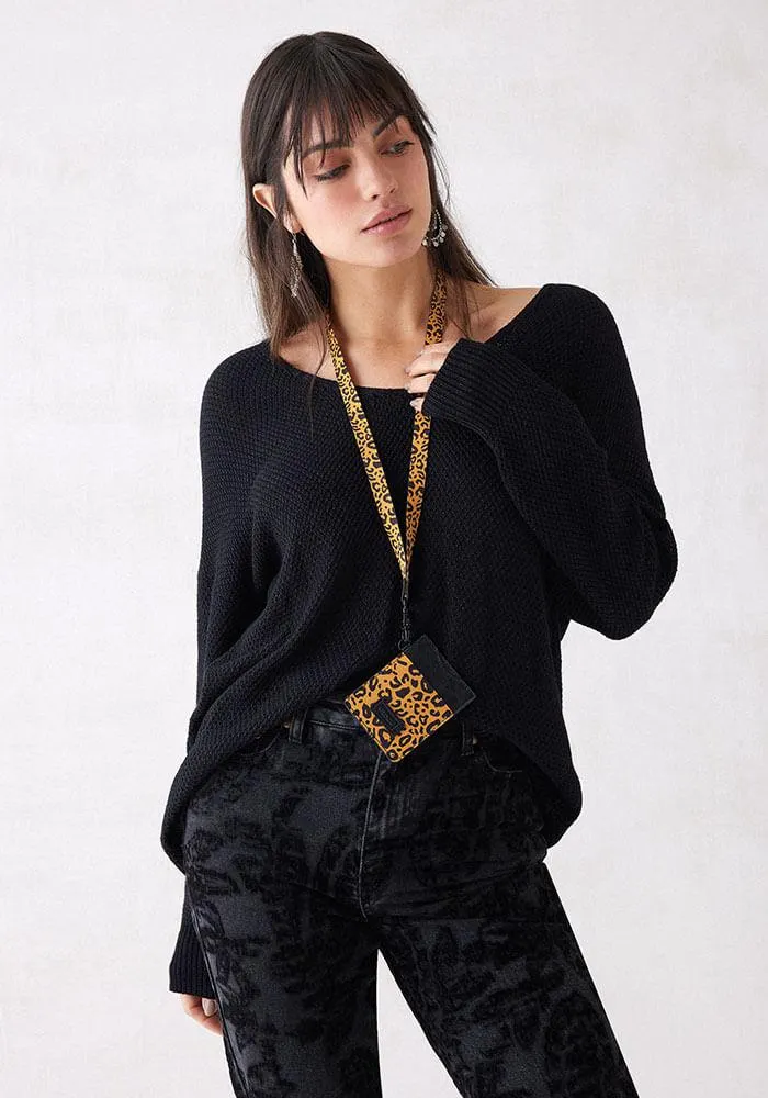 Billetera Tarjetero De Elastico Estampado U Miscelaneo 1