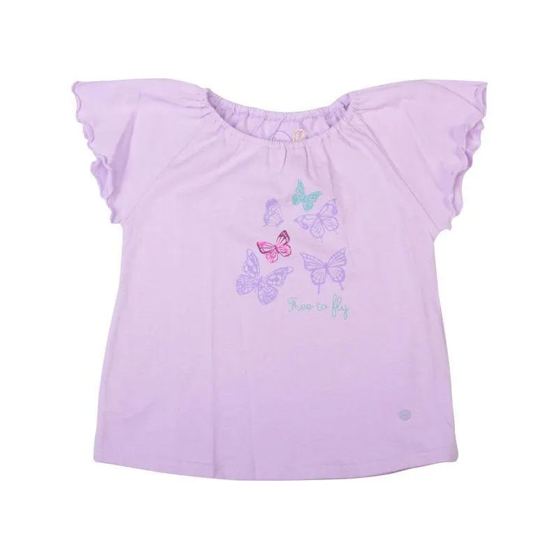 Polera Niña Lavanda