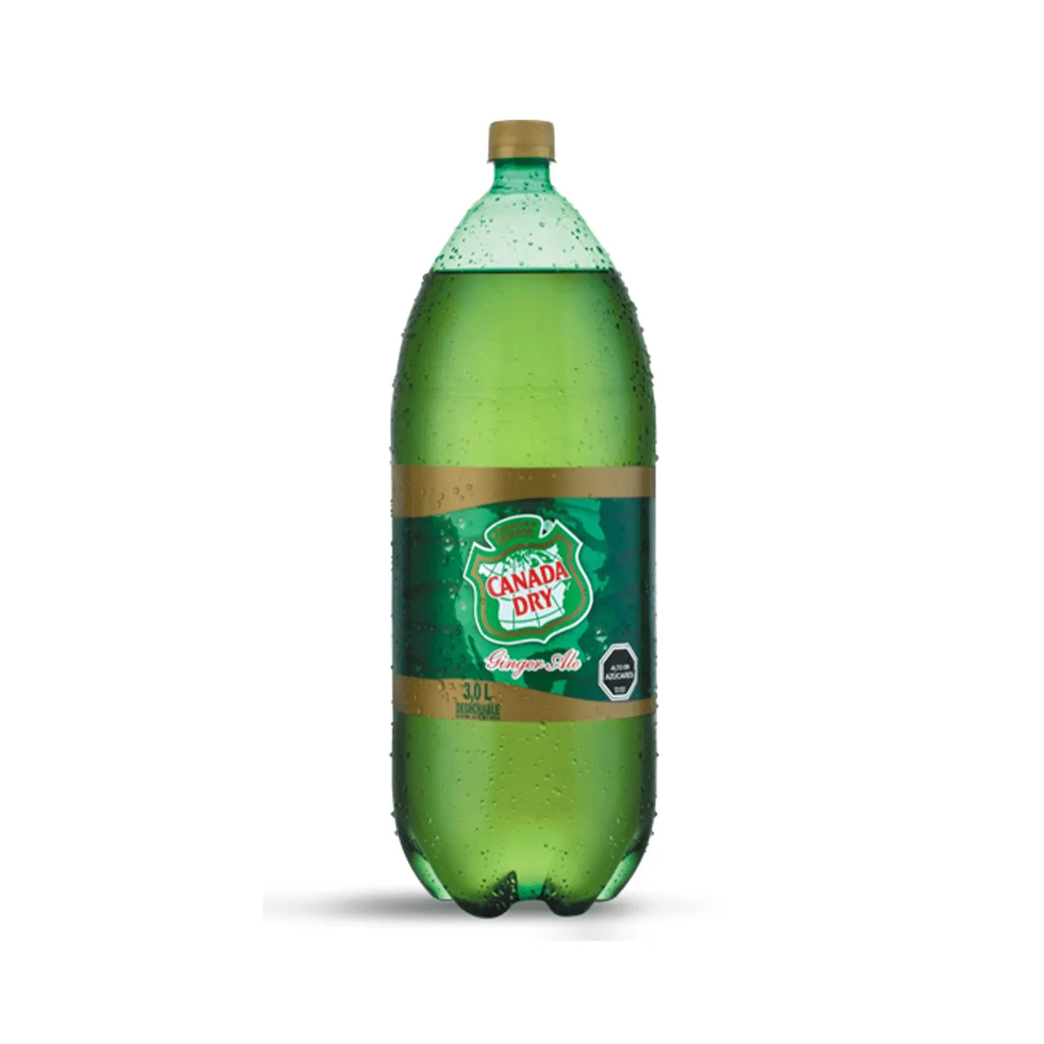 Bebida Canada Dry Ginger Ale Desechable, 3Lts.