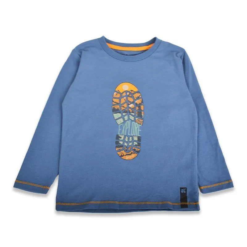 Polera Niño Azul