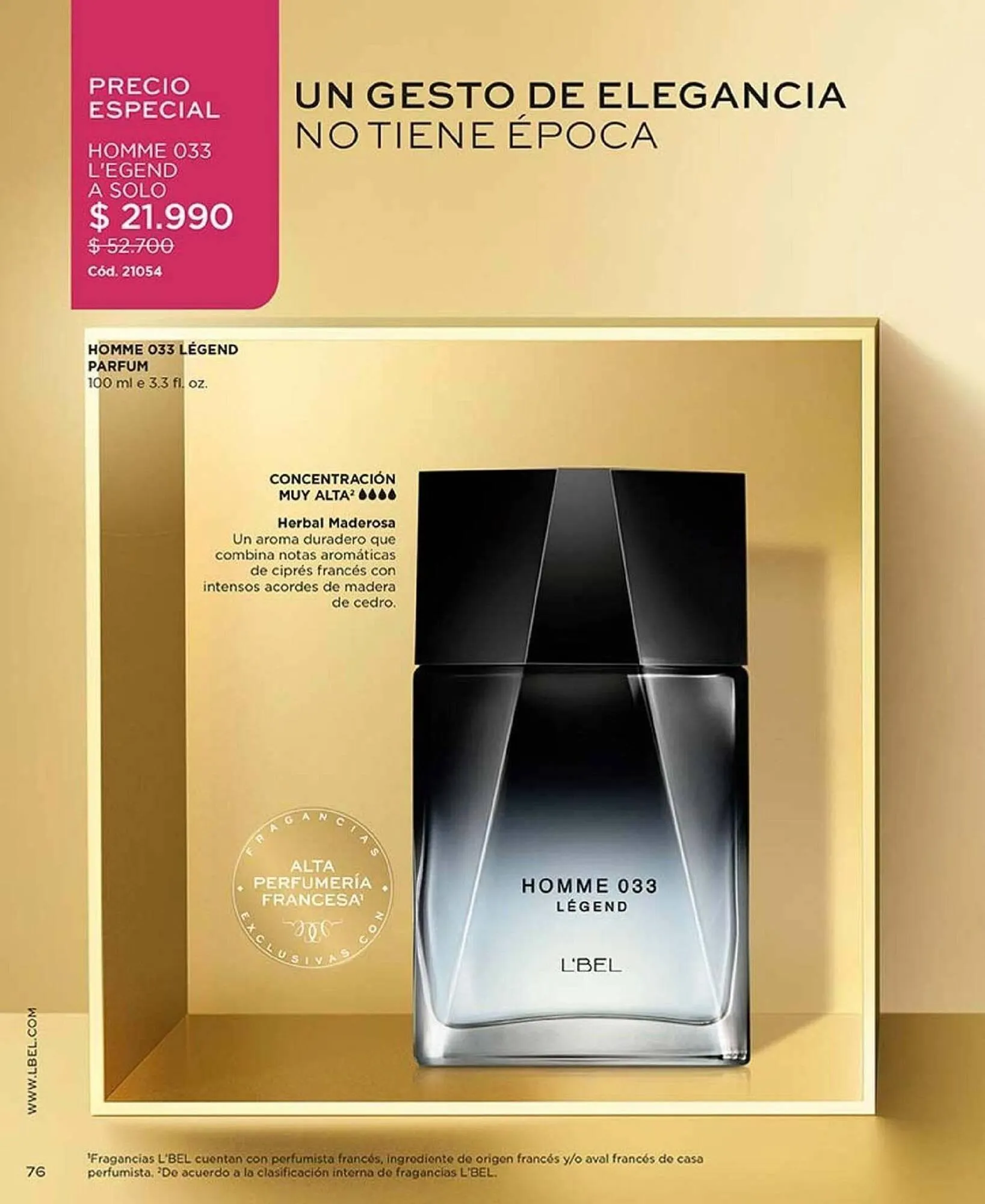 Catálogo de Catálogo L'Bel 1 de noviembre al 30 de noviembre 2025 - Página 76