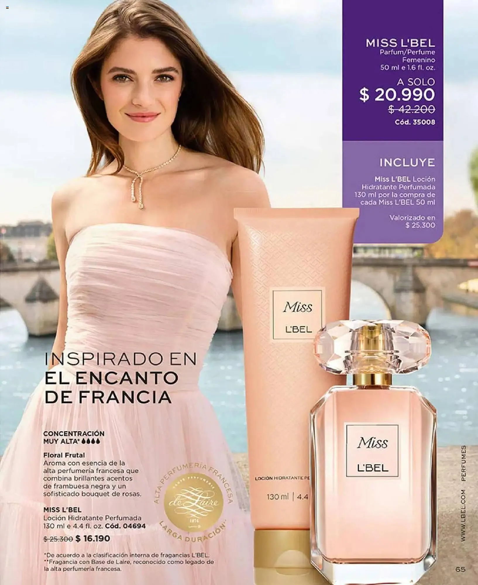 Catálogo de Catálogo L'Bel 1 de marzo al 16 de marzo 2026 - Página 65