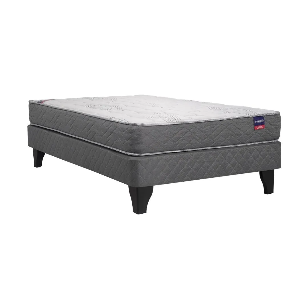 Cama Europea Danubio 1,5 Plazas