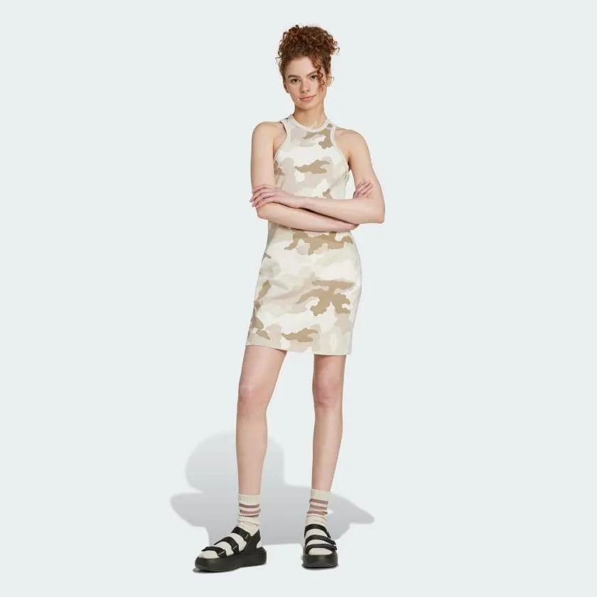 Vestido Sin Mangas Essentials 3 Tiras Camo Racer Back