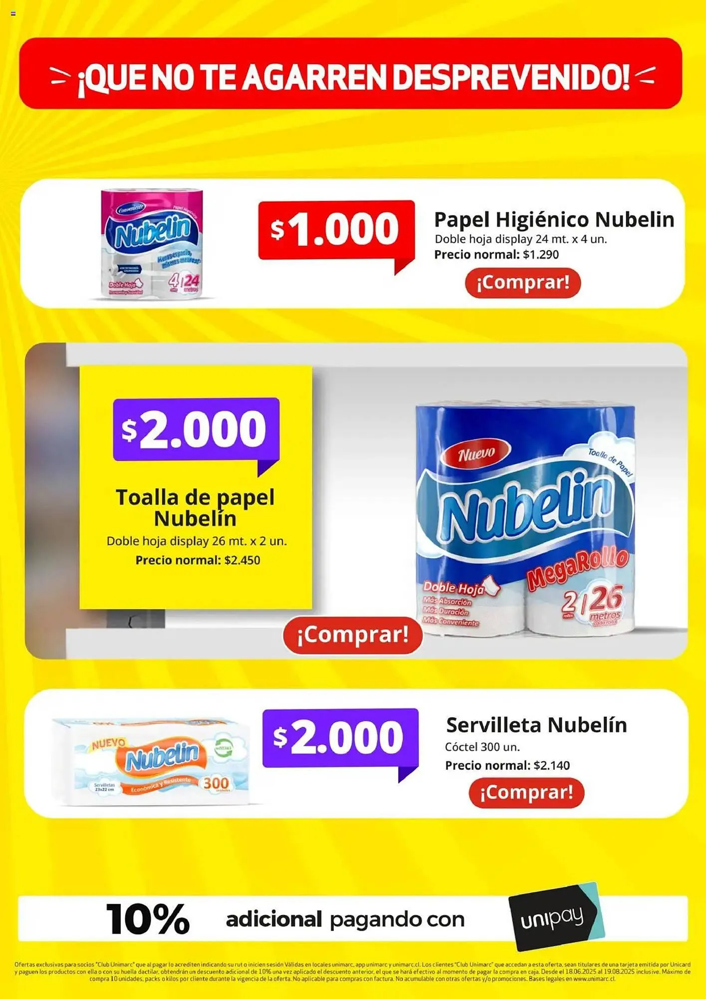 Catálogo de Catálogo Unimarc 18 de junio al 19 de agosto 2025 - Página 29