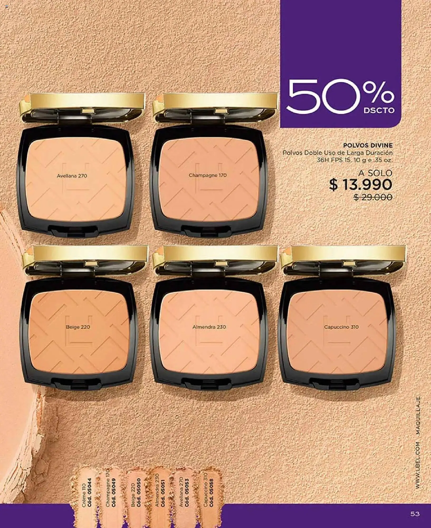 Catálogo de Catálogo L'Bel 1 de marzo al 16 de marzo 2026 - Página 53