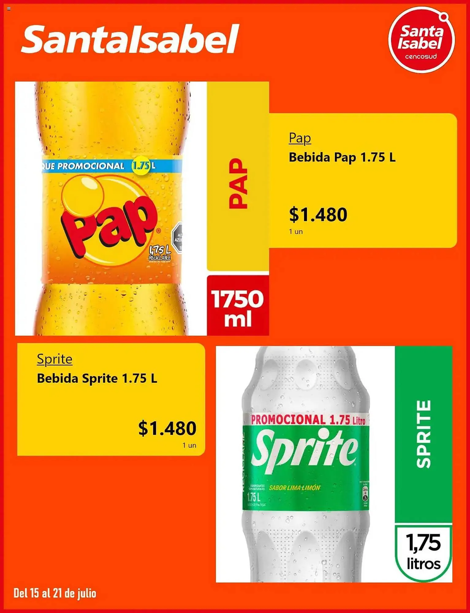 Catálogo de Catálogo Santa Isabel 15 de julio al 22 de julio 2025 - Página 3