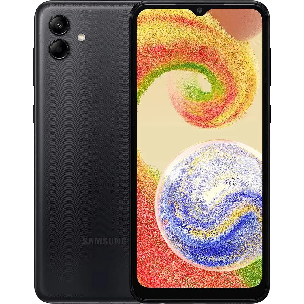 Celular Samsung Galaxy A04 4GB+64GB Negro - SM-A045MZKGLTL