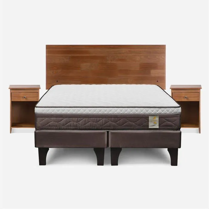 Cama New Style 4 Plus 2 Plazas + Muebles Tabor