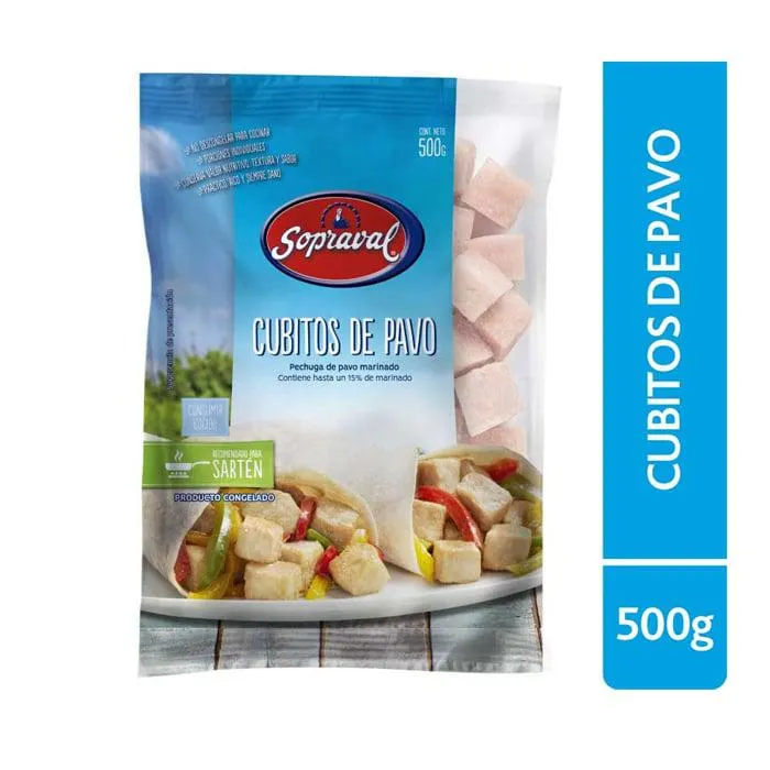 Cubitos Pechuga Sopraval 500 gr