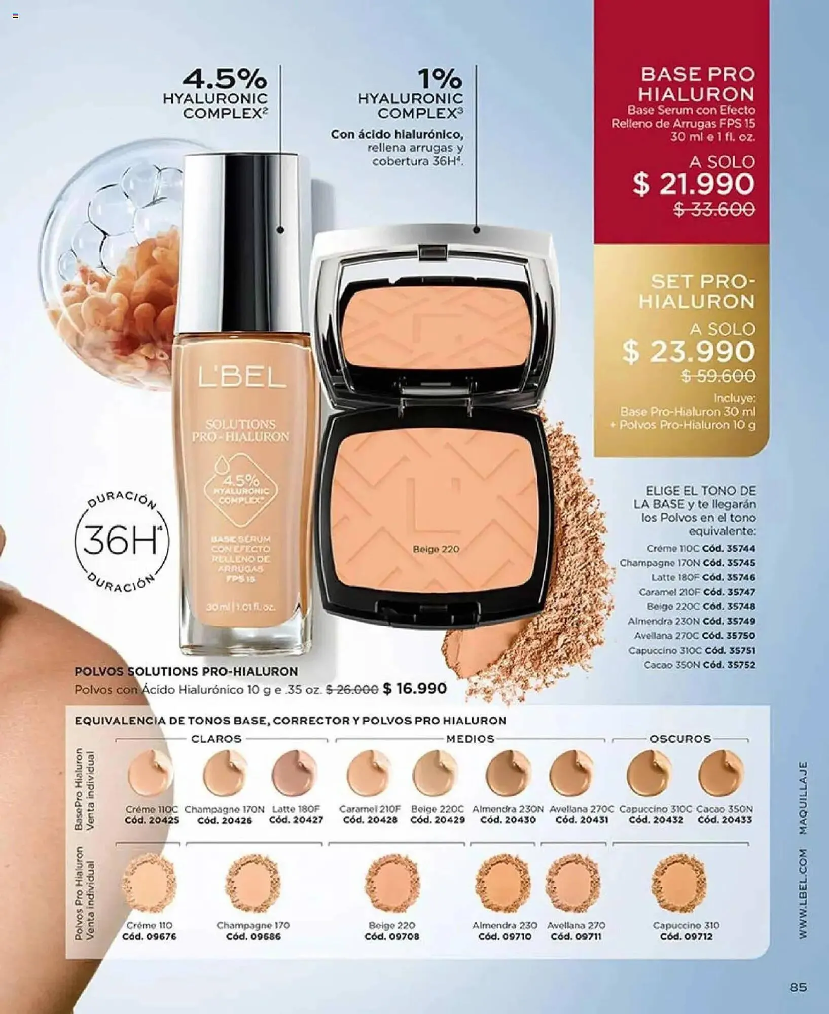 Catálogo de Catálogo L'Bel 14 de octubre al 1 de noviembre 2025 - Página 85