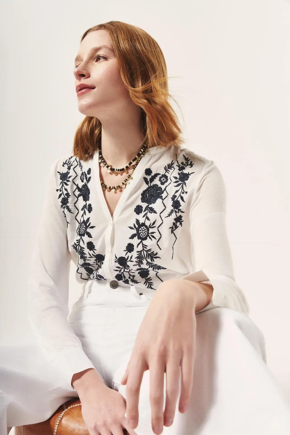 camisa amalita marine dark