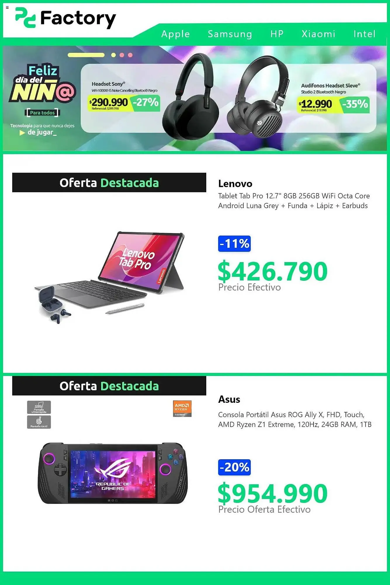 Catálogo de Catálogo PC Factory 23 de julio al 14 de agosto 2025 - Página 5