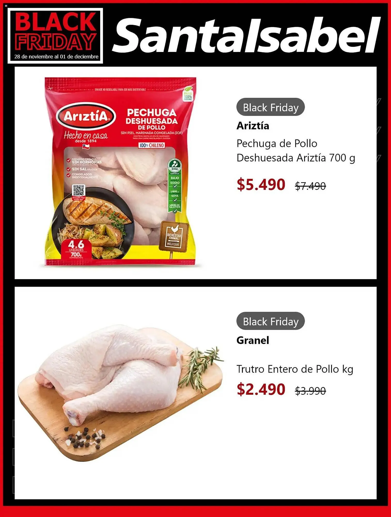 Catálogo de Catálogo Santa Isabel 28 de noviembre al 2 de diciembre 2025 - Página 3