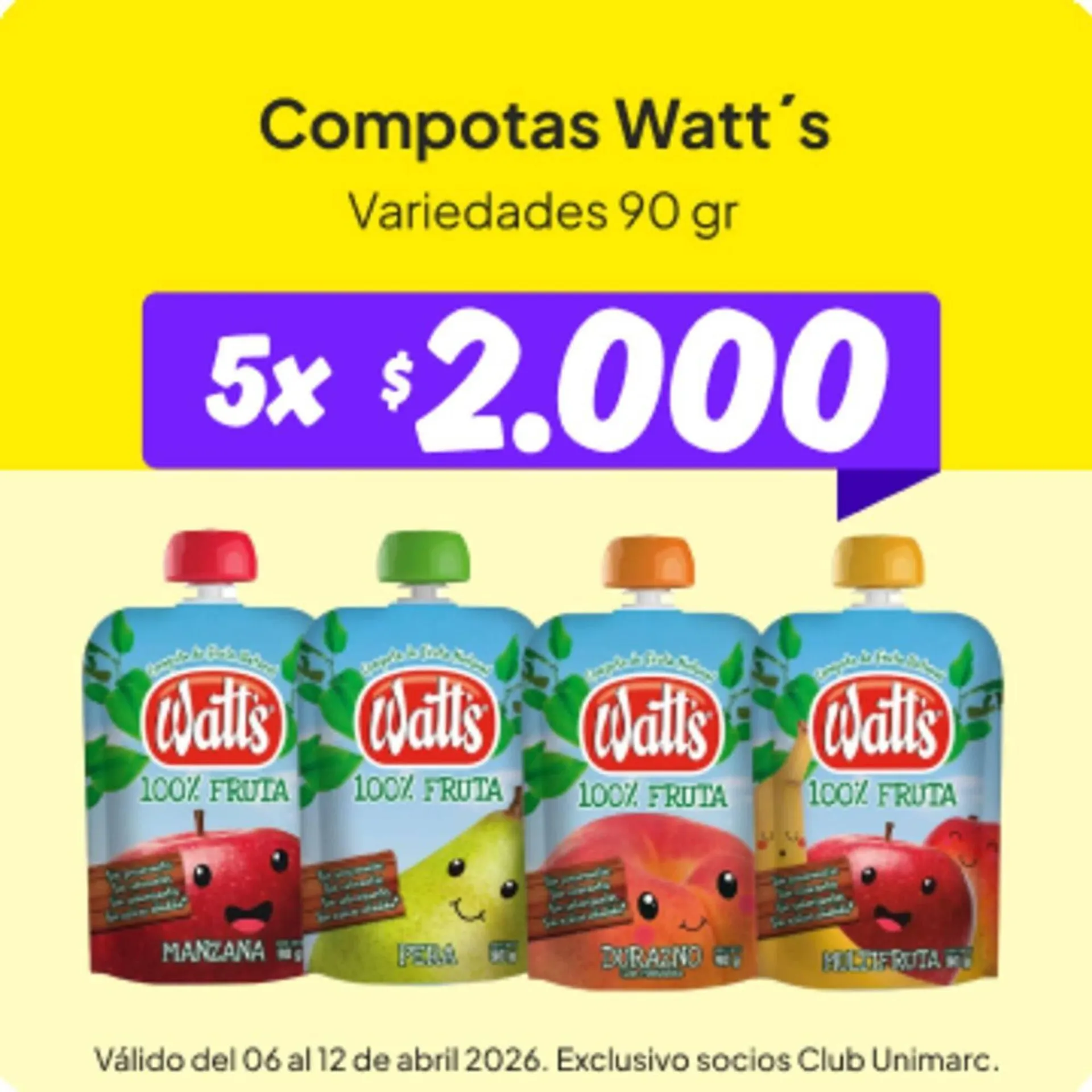 Catálogo de Catálogo Unimarc 6 de abril al 12 de abril 2026 - Página 12